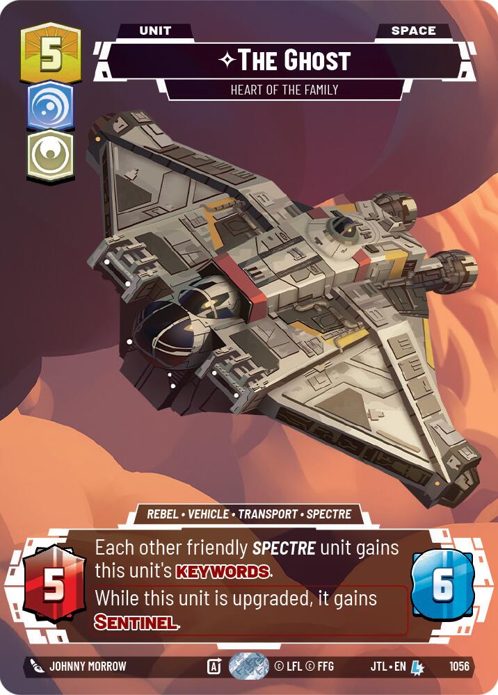 The Ghost - Heart of the Family (1056) (Prestige Foil) (1056) [Jump to Lightspeed] | Jomio and Rueliete's Cards and Comics