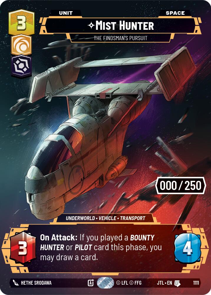 Mist Hunter - The Findsman's Pursuit (1111) (Serialized) (1111) [Jump to Lightspeed] | Jomio and Rueliete's Cards and Comics