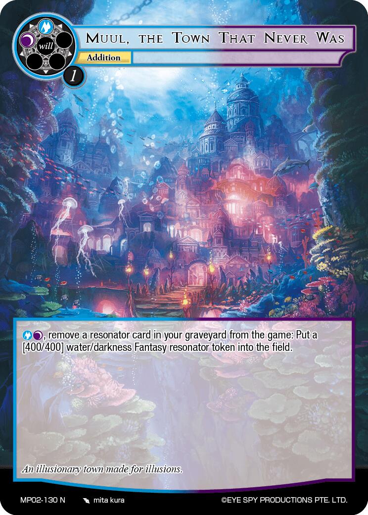 Muul, the Town That Never Was (MP02-130 N) [Masterpiece Collection 02 "Fates Reunited!"] | Jomio and Rueliete's Cards and Comics
