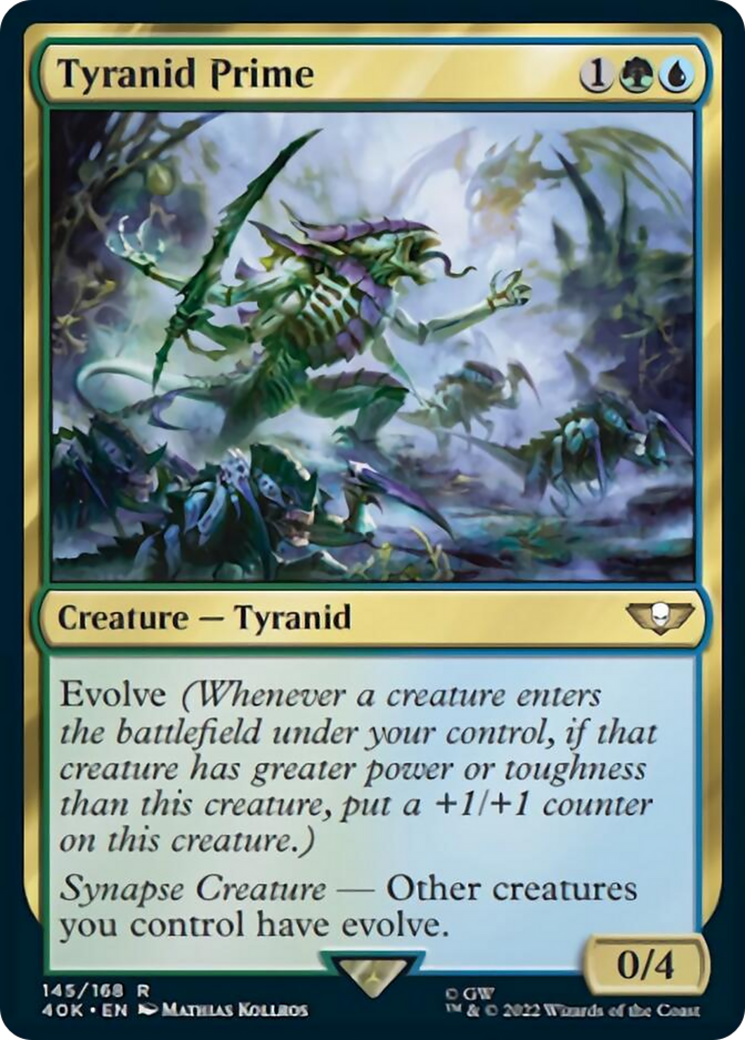 Tyranid Prime [Warhammer 40,000] | Jomio and Rueliete's Cards and Comics