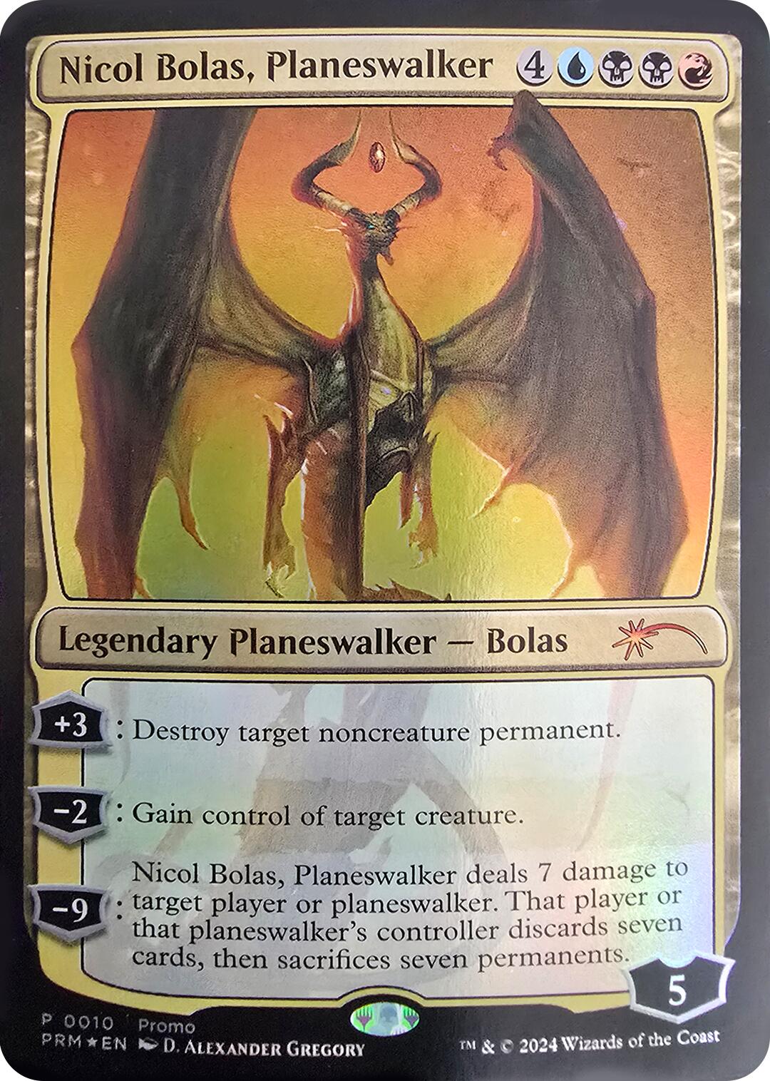 Nicol Bolas, Planeswalker [Media Promos] | Jomio and Rueliete's Cards and Comics