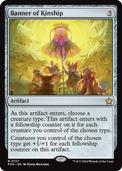 Banner of Kinship (Promo Pack) [Foundations Promos] | Jomio and Rueliete's Cards and Comics