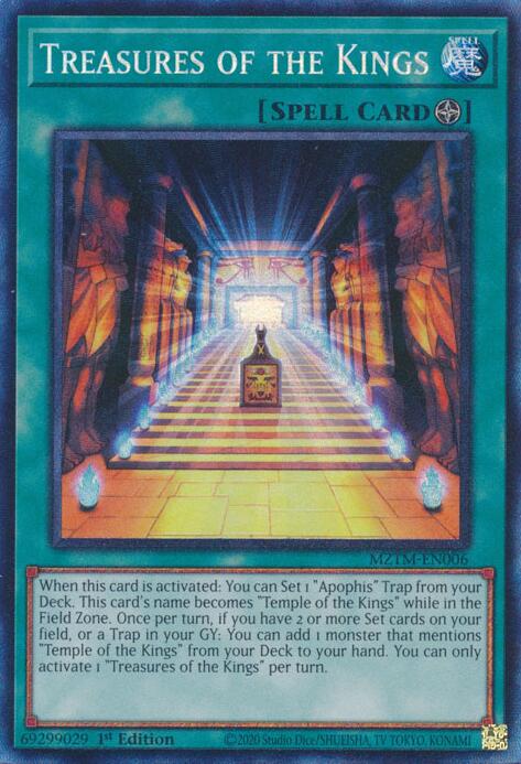 Treasures of the Kings (Collector's Rare) [MZTM-EN006] Collector's Rare | Jomio and Rueliete's Cards and Comics