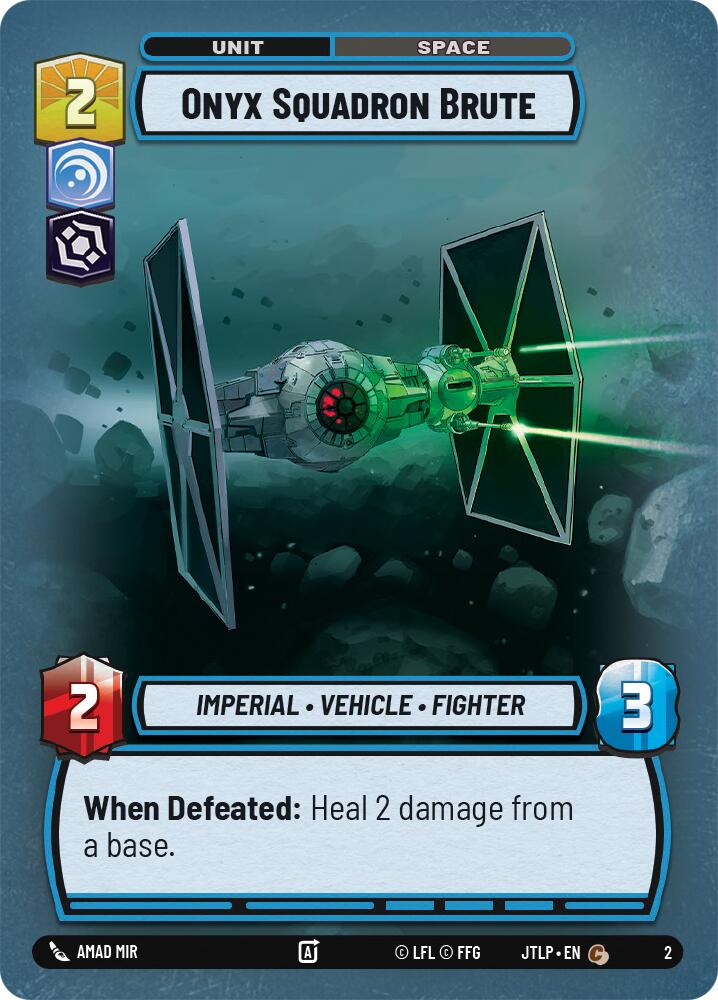 Onyx Squadron Brute (2) [Jump to Lightspeed: Weekly Play] | Jomio and Rueliete's Cards and Comics