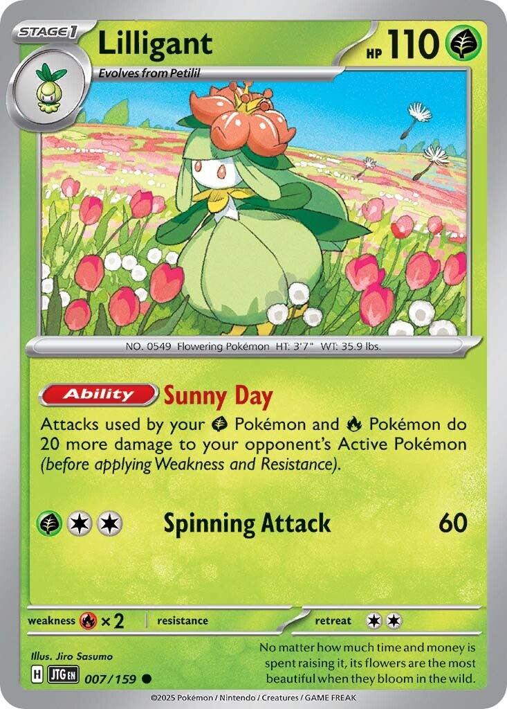 Lilligant (007/159) [Scarlet & Violet: Journey Together] | Jomio and Rueliete's Cards and Comics