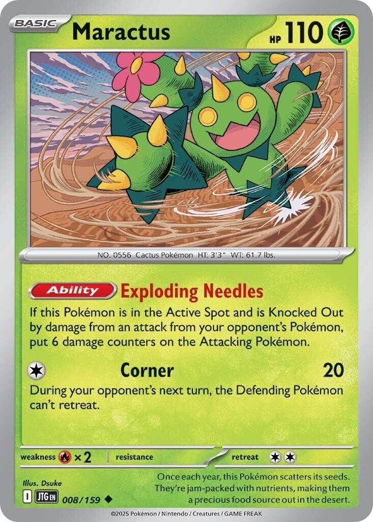 Maractus (008/159) [Scarlet & Violet: Journey Together] | Jomio and Rueliete's Cards and Comics