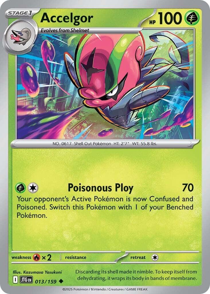 Accelgor (013/159) [Scarlet & Violet: Journey Together] | Jomio and Rueliete's Cards and Comics