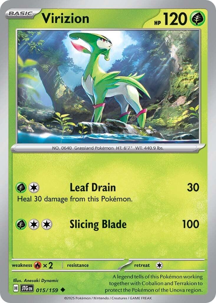 Virizion (015/159) [Scarlet & Violet: Journey Together] | Jomio and Rueliete's Cards and Comics