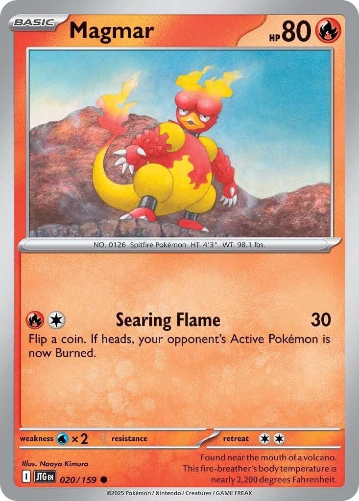 Magmar (020/159) [Scarlet & Violet: Journey Together] | Jomio and Rueliete's Cards and Comics