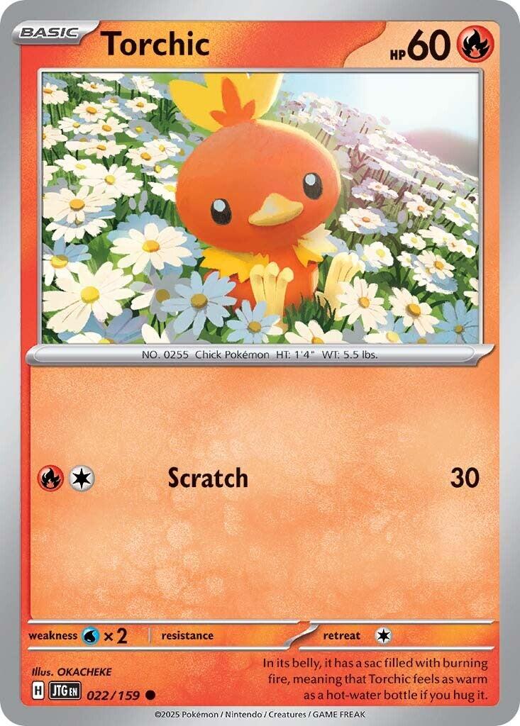 Torchic (022/159) [Scarlet & Violet: Journey Together] | Jomio and Rueliete's Cards and Comics