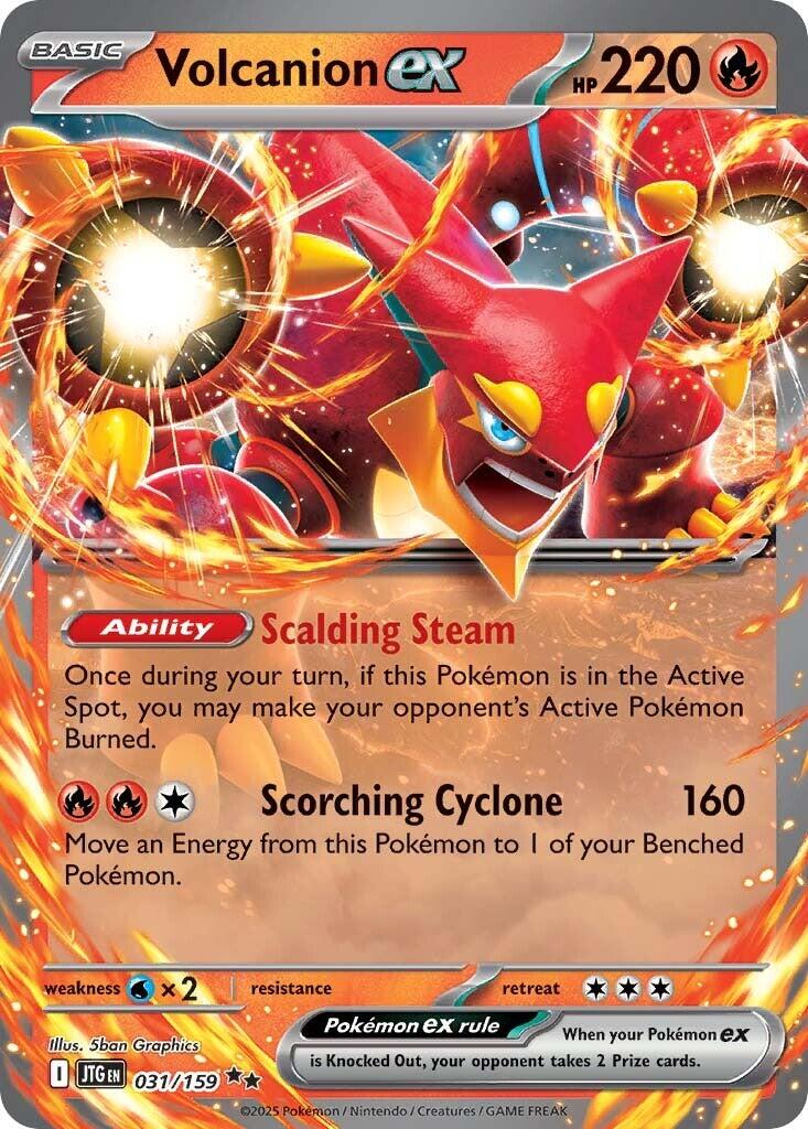 Volcanion ex (031/159) [Scarlet & Violet: Journey Together] | Jomio and Rueliete's Cards and Comics