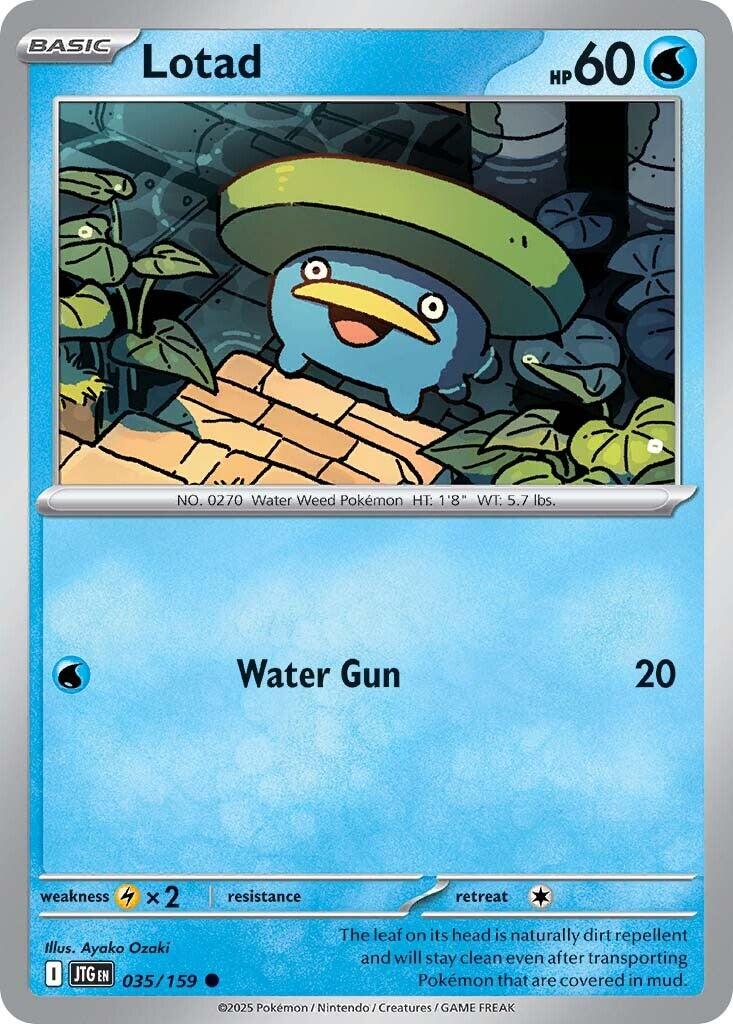 Lotad (035/159) [Scarlet & Violet: Journey Together] | Jomio and Rueliete's Cards and Comics