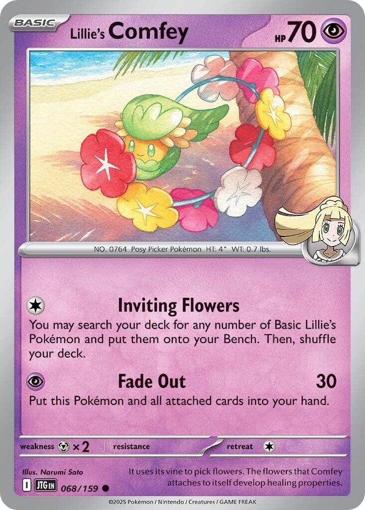 Lillie's Comfey (068/159) [Scarlet & Violet: Journey Together] | Jomio and Rueliete's Cards and Comics