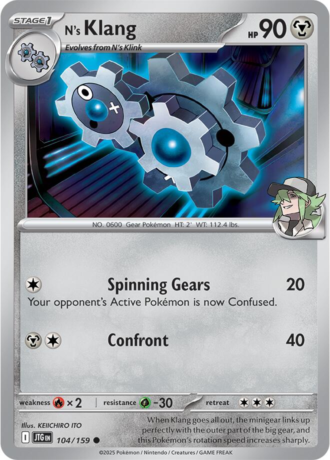 N's Klang (104/159) [Scarlet & Violet: Journey Together] | Jomio and Rueliete's Cards and Comics