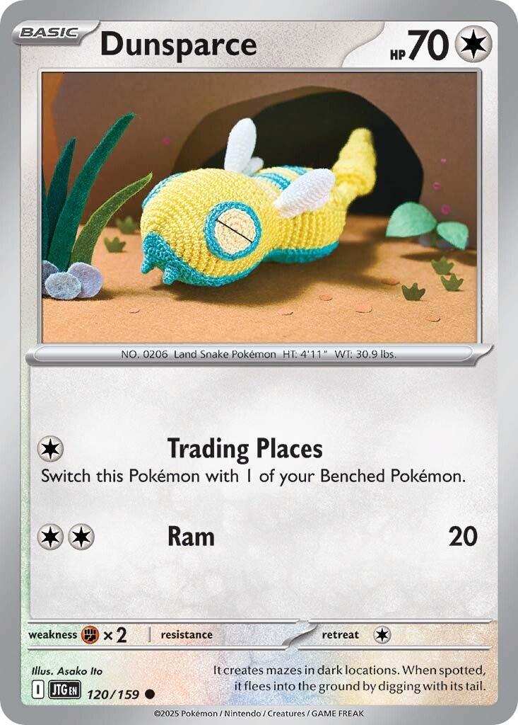 Dunsparce (120/159) [Scarlet & Violet: Journey Together] | Jomio and Rueliete's Cards and Comics