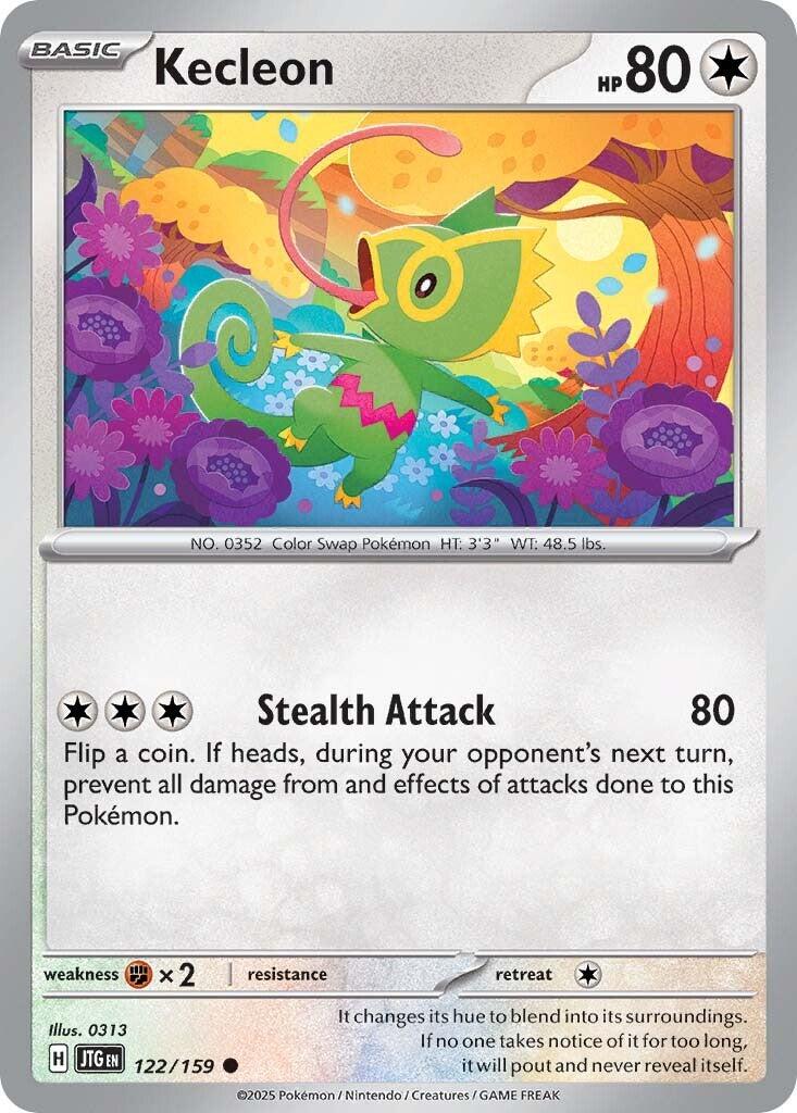 Kecleon (122/159) [Scarlet & Violet: Journey Together] | Jomio and Rueliete's Cards and Comics
