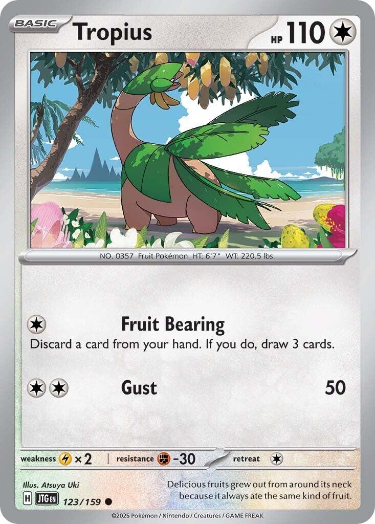 Tropius (123/159) [Scarlet & Violet: Journey Together] | Jomio and Rueliete's Cards and Comics