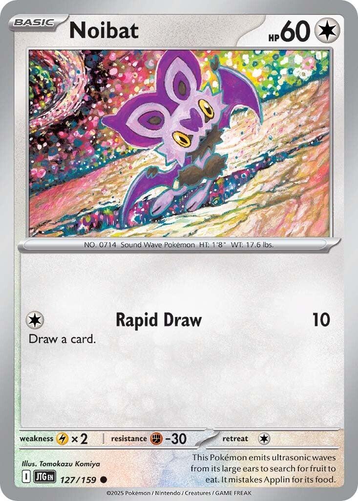 Noibat (127/159) [Scarlet & Violet: Journey Together] | Jomio and Rueliete's Cards and Comics