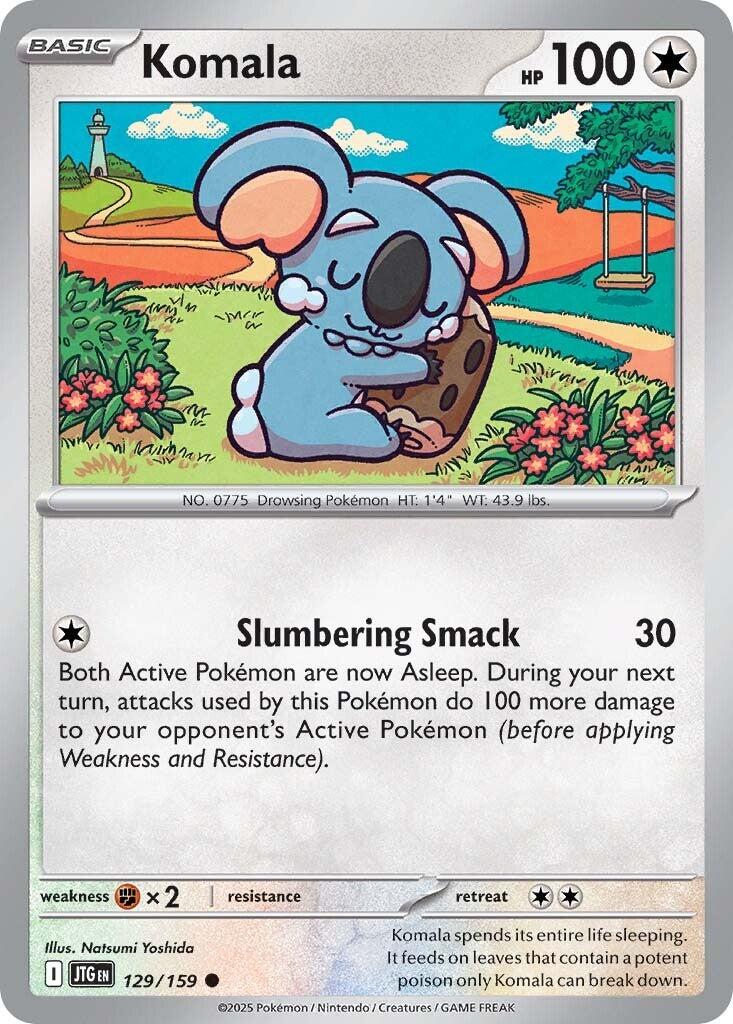 Komala (129/159) [Scarlet & Violet: Journey Together] | Jomio and Rueliete's Cards and Comics