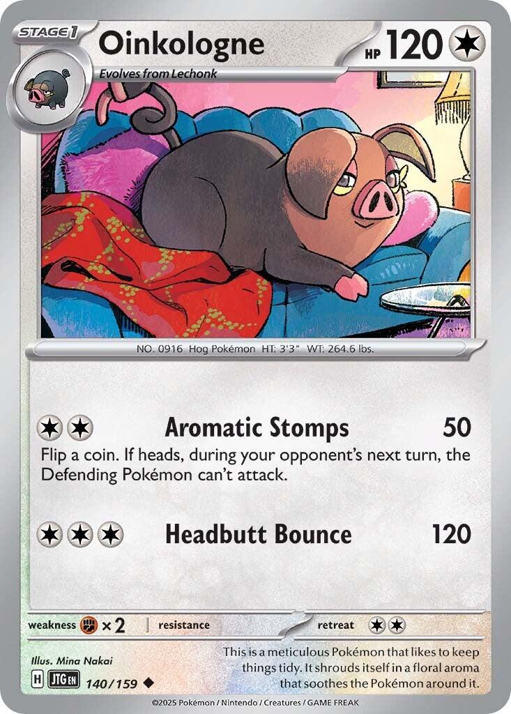 Oinkologne (140/159) [Scarlet & Violet: Journey Together] | Jomio and Rueliete's Cards and Comics