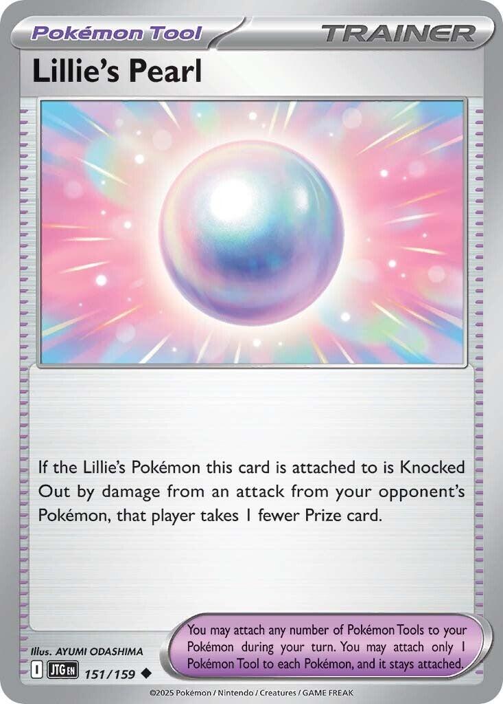 Lillie's Pearl (151/159) [Scarlet & Violet: Journey Together] | Jomio and Rueliete's Cards and Comics