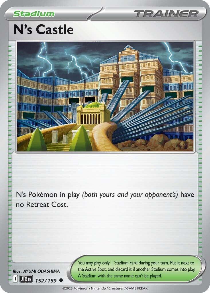 N's Castle (152/159) [Scarlet & Violet: Journey Together] | Jomio and Rueliete's Cards and Comics