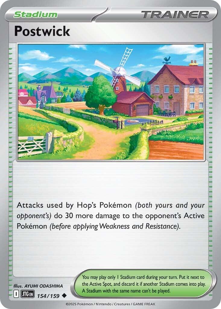 Postwick (154/159) [Scarlet & Violet: Journey Together] | Jomio and Rueliete's Cards and Comics