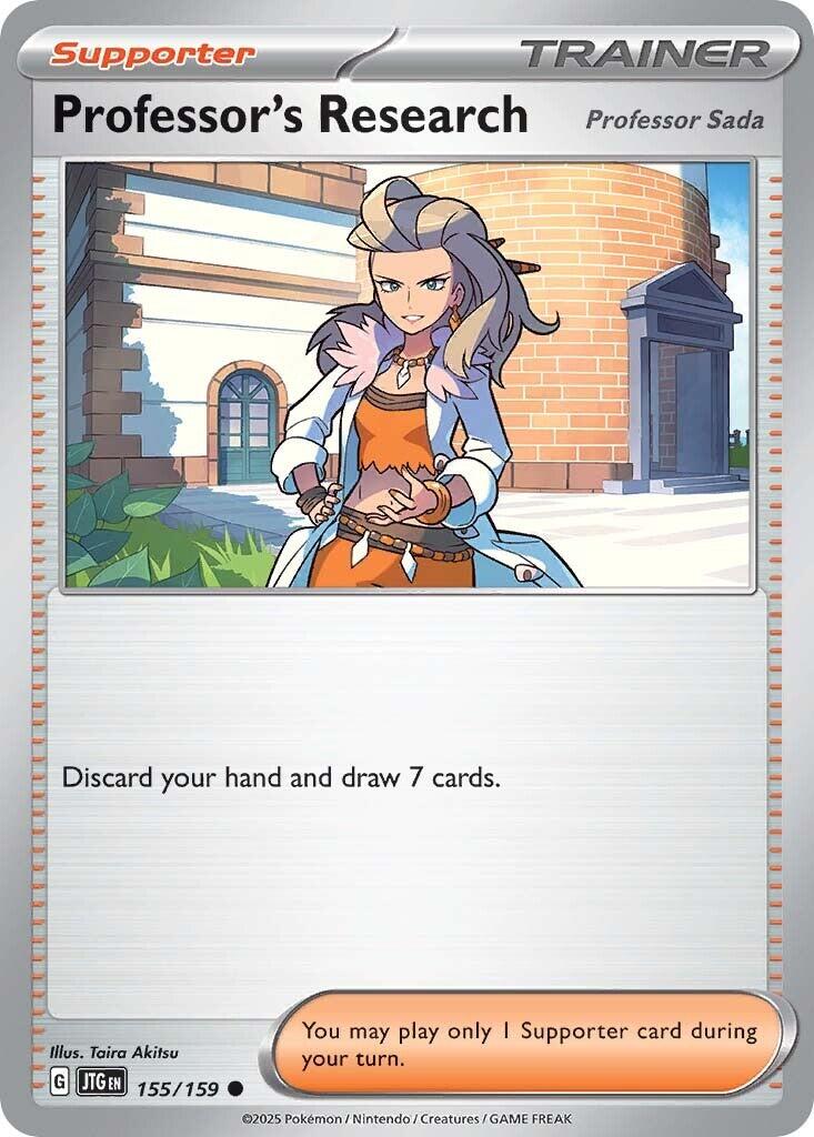Professor's Research (155/159) [Scarlet & Violet: Journey Together] | Jomio and Rueliete's Cards and Comics