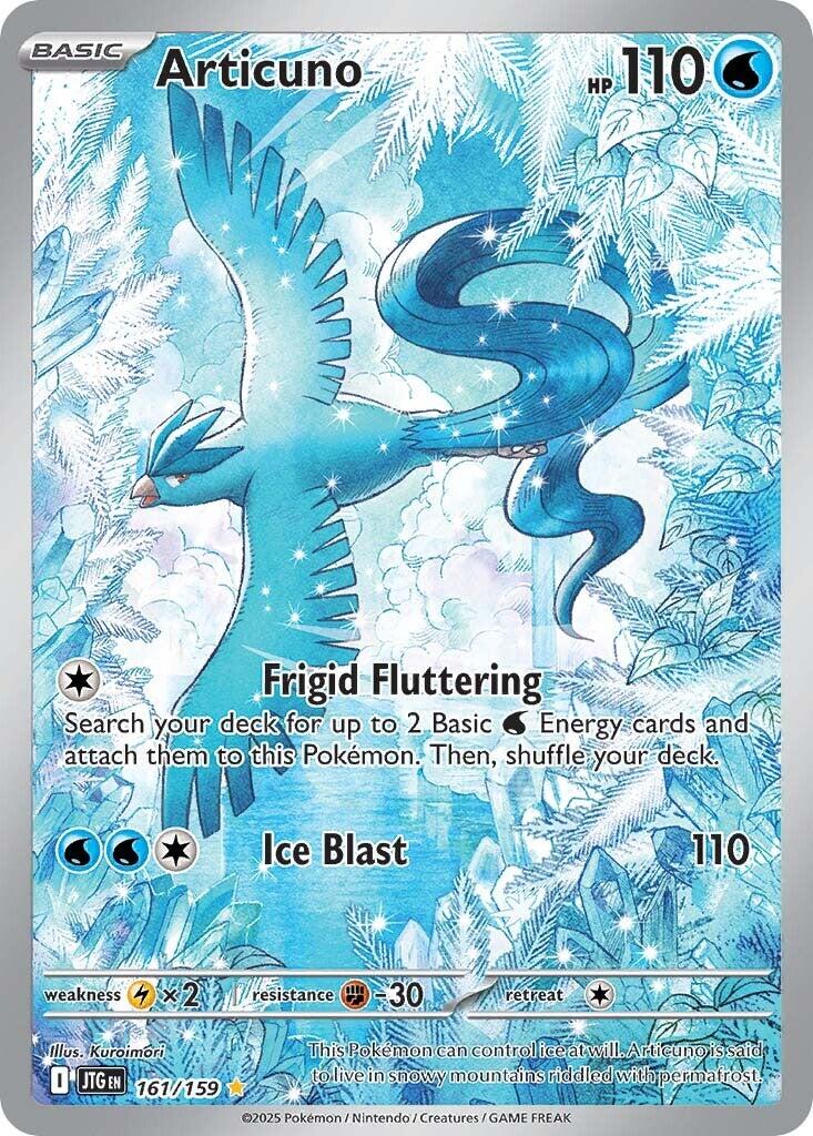 Articuno (161/159) [Scarlet & Violet: Journey Together] | Jomio and Rueliete's Cards and Comics