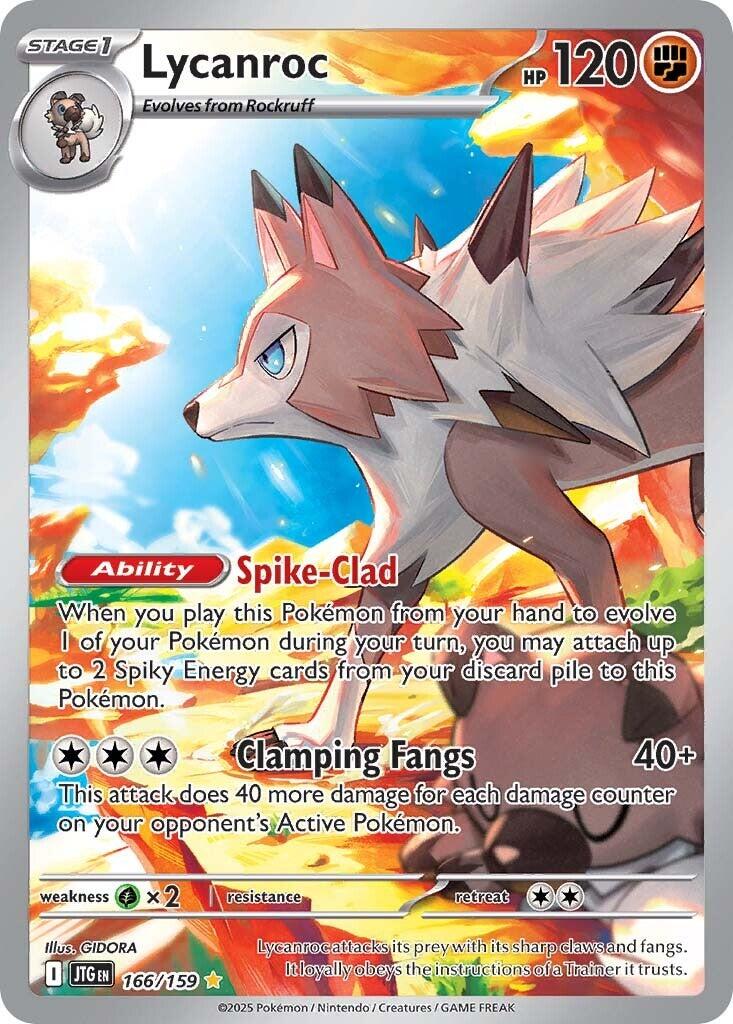 Lycanroc (166/159) [Scarlet & Violet: Journey Together] | Jomio and Rueliete's Cards and Comics