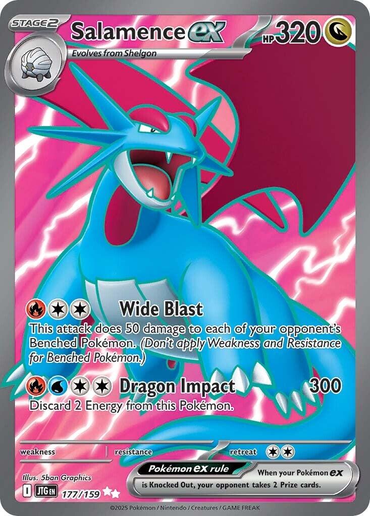 Salamence ex (177/159) [Scarlet & Violet: Journey Together] | Jomio and Rueliete's Cards and Comics