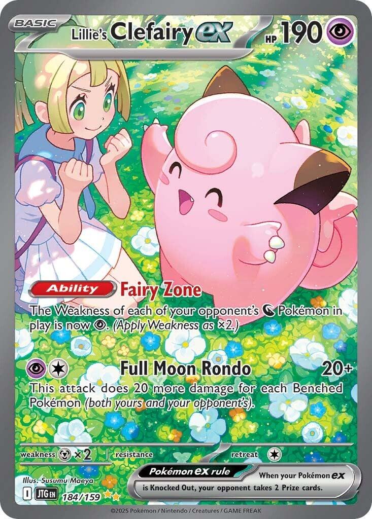 Lillie's Clefairy ex (184/159) [Scarlet & Violet: Journey Together] | Jomio and Rueliete's Cards and Comics