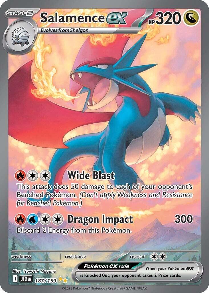 Salamence ex (187/159) [Scarlet & Violet: Journey Together] | Jomio and Rueliete's Cards and Comics