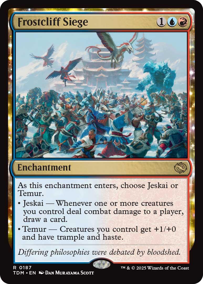 Frostcliff Siege [Tarkir: Dragonstorm] | Jomio and Rueliete's Cards and Comics