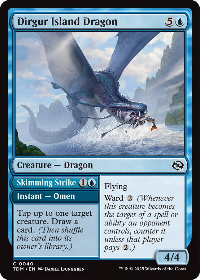 Dirgur Island Dragon [Tarkir: Dragonstorm] | Jomio and Rueliete's Cards and Comics