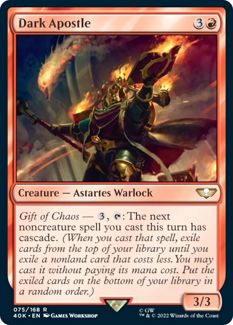 Dark Apostle [Warhammer 40,000] | Jomio and Rueliete's Cards and Comics