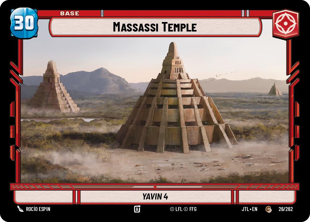 Massassi Temple // Experience (026/262 // T03/T04) (026/262 // T03/T04) [Jump to Lightspeed] | Jomio and Rueliete's Cards and Comics