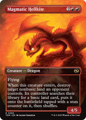 Magmatic Hellkite (Borderless) [Tarkir: Dragonstorm] | Jomio and Rueliete's Cards and Comics