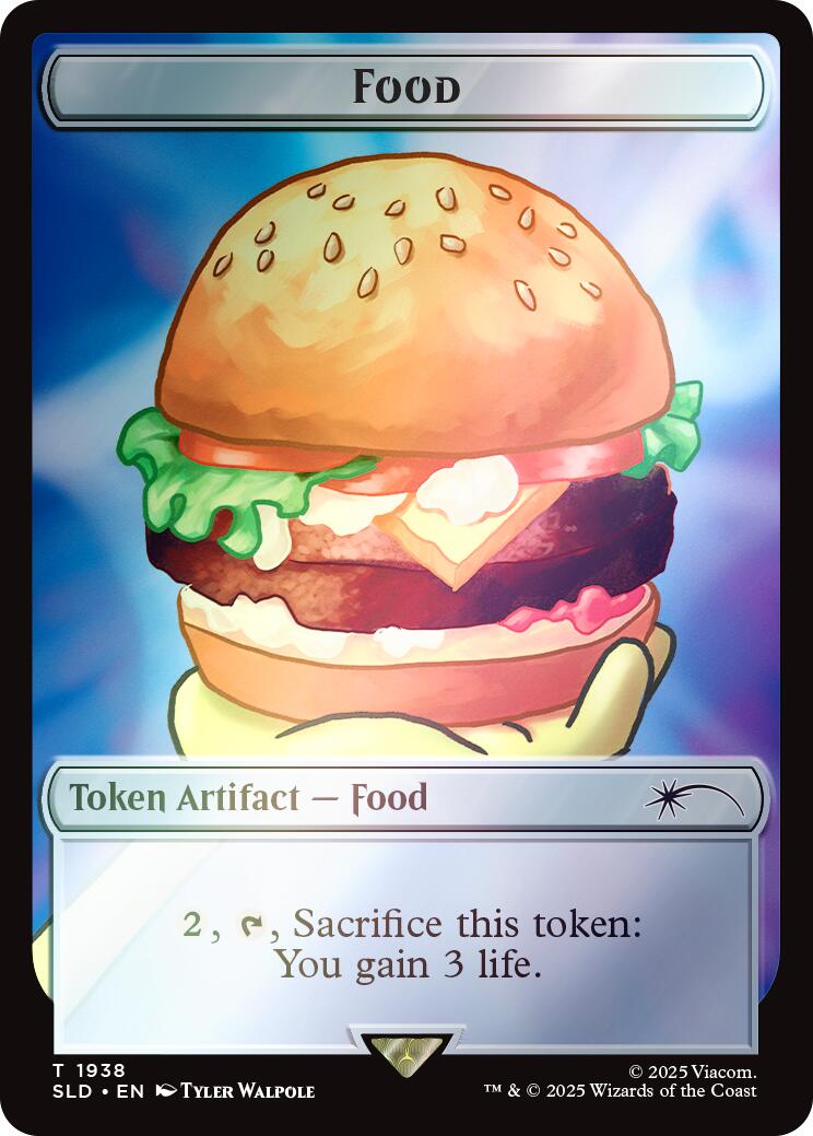 Food Token (1938) (Rainbow Foil) [Secret Lair Drop Series] | Jomio and Rueliete's Cards and Comics