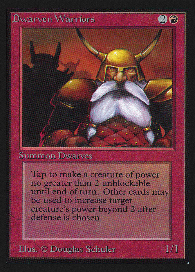 Dwarven Warriors [Collectors' Edition] | Jomio and Rueliete's Cards and Comics