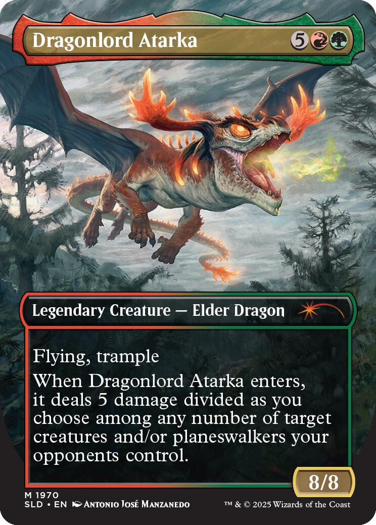Dragonlord Atarka [Secret Lair Drop Series] | Jomio and Rueliete's Cards and Comics