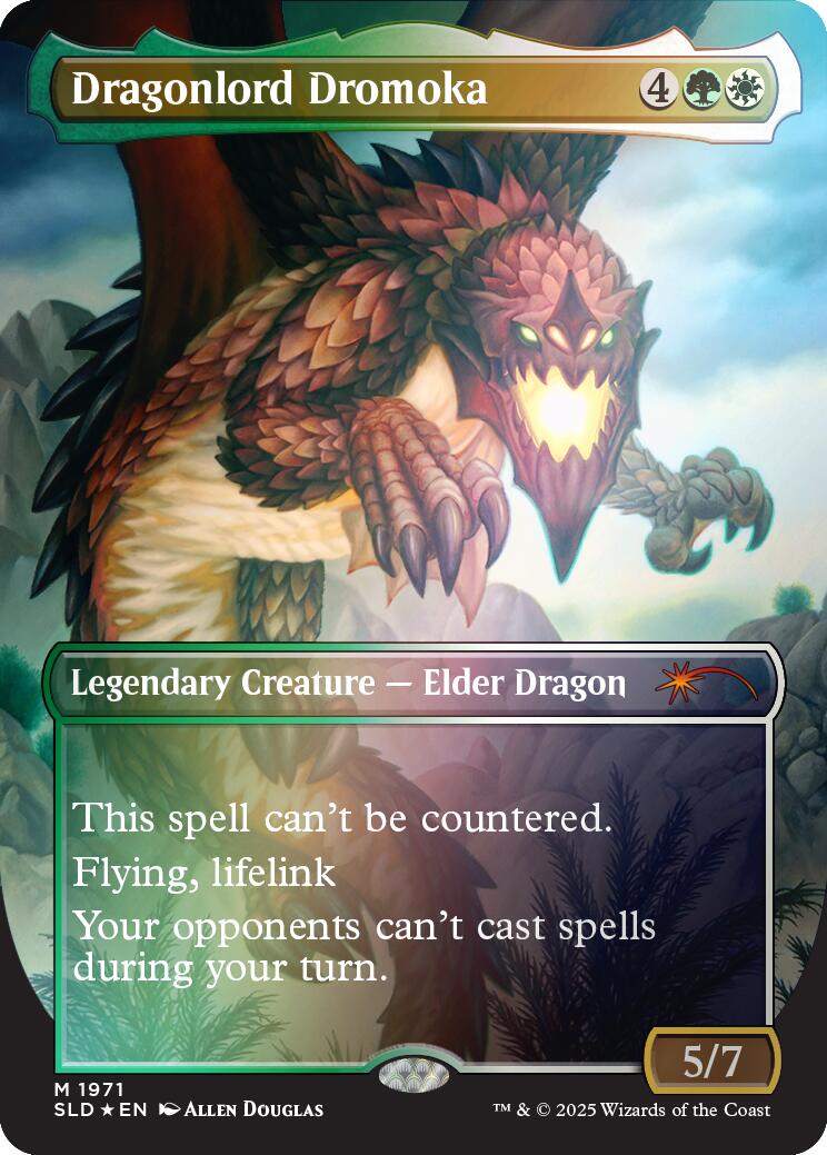 Dragonlord Dromoka (Rainbow Foil) [Secret Lair Drop Series] | Jomio and Rueliete's Cards and Comics