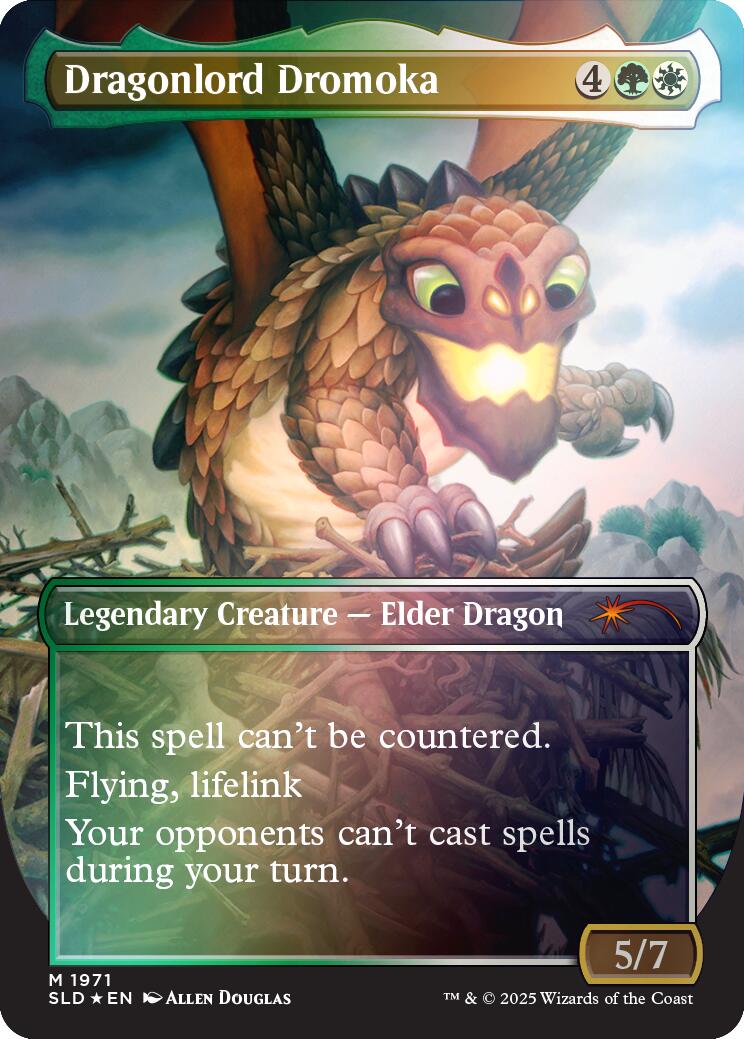 Dragonlord Dromoka (Rainbow Foil) [Secret Lair Drop Series] | Jomio and Rueliete's Cards and Comics
