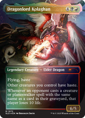 Dragonlord Kolaghan (1972) (Rainbow Foil) [Secret Lair Drop Series] | Jomio and Rueliete's Cards and Comics