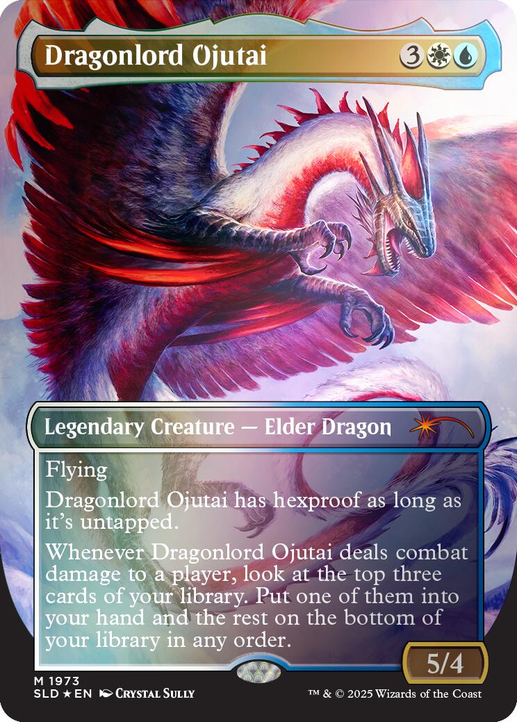 Dragonlord Ojutai (Rainbow Foil) [Secret Lair Drop Series] | Jomio and Rueliete's Cards and Comics