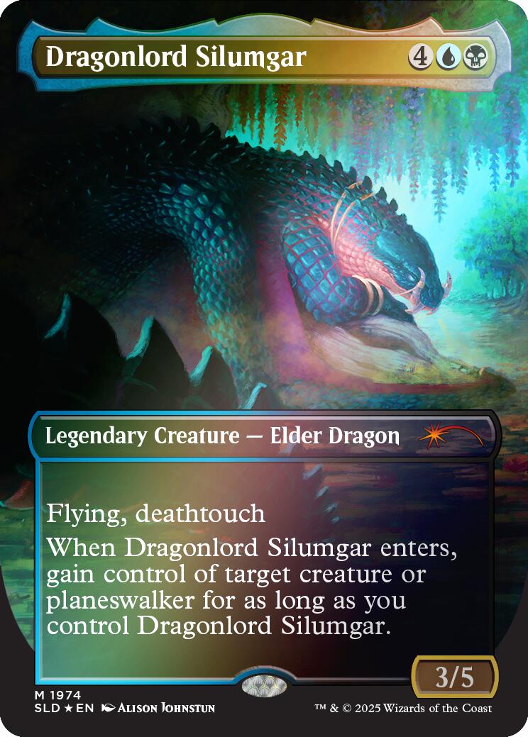 Dragonlord Silumgar (Rainbow Foil) [Secret Lair Drop Series] | Jomio and Rueliete's Cards and Comics