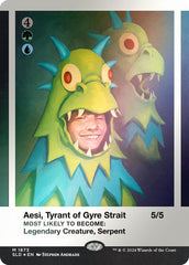 Aesi, Tyrant of Gyre Strait (Rainbow Foil) [Secret Lair Drop Series] | Jomio and Rueliete's Cards and Comics