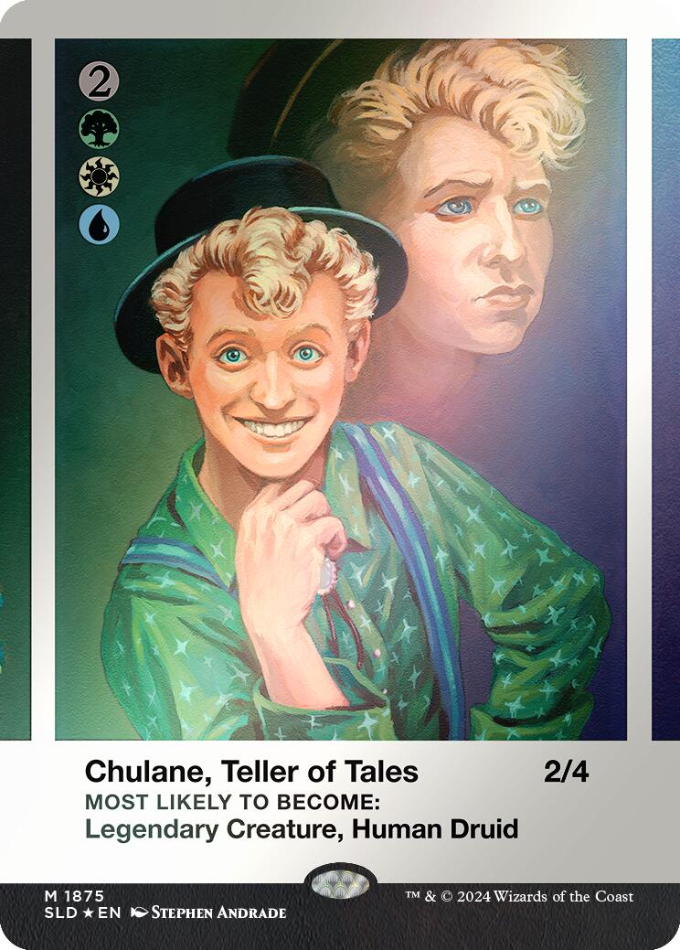 Chulane, Teller of Tales (Rainbow Foil) [Secret Lair Drop Series] | Jomio and Rueliete's Cards and Comics