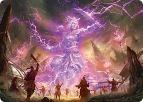 Smile at Death Art Card (4/54) [Tarkir: Dragonstorm Art Series] | Jomio and Rueliete's Cards and Comics