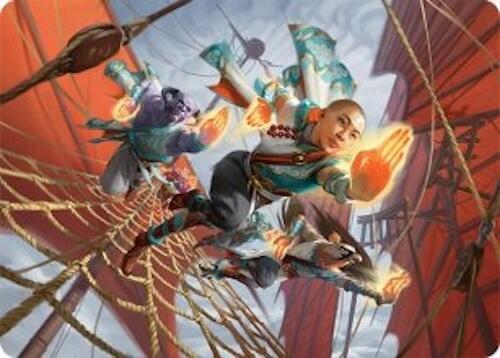 Aligned Heart Art Card (52/54) [Tarkir: Dragonstorm Art Series] | Jomio and Rueliete's Cards and Comics